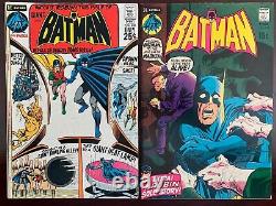 Batman #220,221,222,223,224,225,226,227,228,229 (10 comic lot) DC