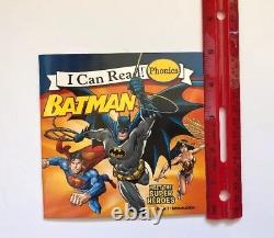 Batman Phonics Childrens Books Learning to Read Set Lot 12 No Box