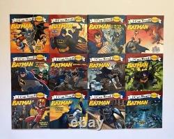 Batman Phonics Childrens Books Learning to Read Set Lot 12 No Box