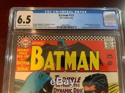 Batman Silver Age Collection 155, 171, 181, 189 Villain Silver Age CGC Graded