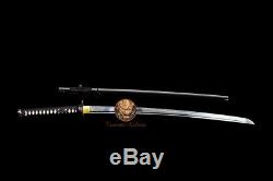 Battle Ready Clay Tempered T10 Steel Razor Sharp Japanese Samurai Katana Sword
