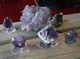 Beautiful Druse And Amethyst With Calcite Specimen Lot For Collectors