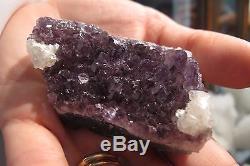 Beautiful Druse and Amethyst with Calcite Specimen Lot for collectors