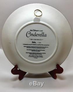 Beautiful Four Piece Cinderella Disney 3D Plates SET