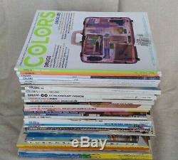 Benetton Colors magazine Collection, 34 Rare issues, numbers between 4-62