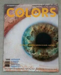 Benetton Colors magazine Collection, 34 Rare issues, numbers between 4-62