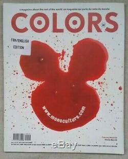 Benetton Colors magazine Collection, 34 Rare issues, numbers between 4-62