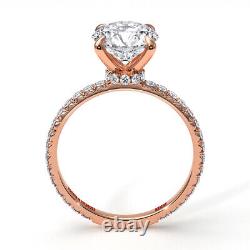 Black Friday 1.60 CT Halo Diamond Engagement Ring 18K Rose Gold I2 67054563