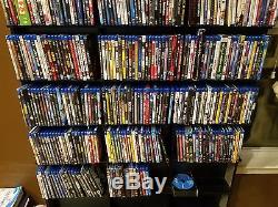 Blu-Ray Collection 375+ Movies 4K 3D DVD Box Sets Lot in Bulk Collection Quality
