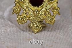 Brass ornate Reliquary for church or home Relic +Religious X3