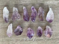 Brazilian Rough Amethyst Natural Point 0.75-2, Wholesale Bulk Lot