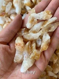 Brazilian Rough Citrine Point / Stone, Raw Healing Crystals Wholesale Bulk Lot