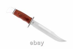 Buck Knives 120 General Heritage Series, D2 Steel with Leather Sheath NEW
