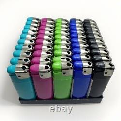 Bulk Pack of 500 Multi-Color Disposable Lighters Wholesale Assorted Set
