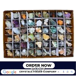 Bulk Wholesale Lot 1-50 Piece Mix Indian Crystal Collection Rough Raw Crystals