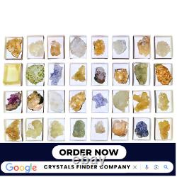 Bulk Wholesale Lot 1-50 Piece Mix Indian Crystal Collection Rough Raw Crystals