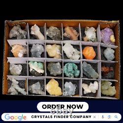 Bulk Wholesale Lot 1-50 Piece Mix Indian Crystal Collection Rough Raw Crystals