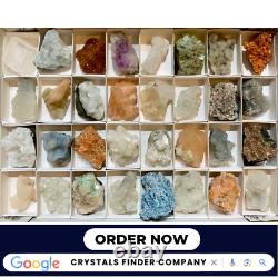 Bulk Wholesale Lot 1-50 Piece Mix Indian Crystal Collection Rough Raw Crystals