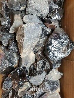 Bulk Wholesale Lot 6.5 LB Smokey Quartz Rough Raw Stones Natural