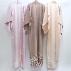 Bundle 10pcs Silk Kimono Robe Dress Wholesale Bulk Free Shipping #282