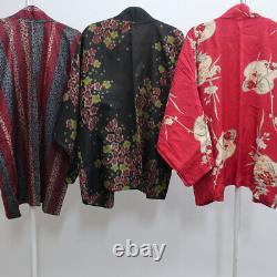 Bundle 12pcs Silk Antique Haori Jacket Wholesale Bulk Free Express Shipping #221