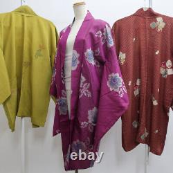 Bundle 12pcs Silk Antique Haori Jacket Wholesale Bulk Free Express Shipping #221