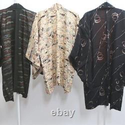 Bundle 12pcs Silk Antique Haori Jacket Wholesale Bulk Free Express Shipping #267