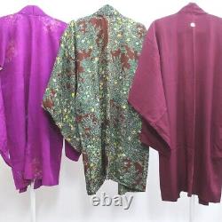 Bundle 12pcs Silk Antique Haori Jacket Wholesale Bulk Free Express Shipping #268