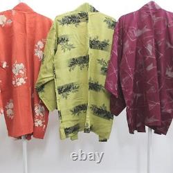 Bundle 12pcs Silk Antique Haori Jacket Wholesale Bulk Free Express Shipping #268