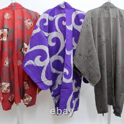Bundle 12pcs Silk Antique Haori Jacket Wholesale Bulk Free Shipping #552