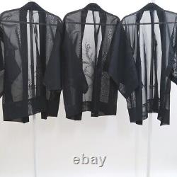 Bundle 12pcs Silk See-Through Haori Jacket Wholesale Bulk Free Shipping #365