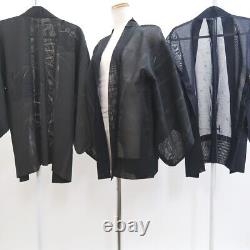 Bundle 12pcs Silk See-Through Haori Jacket Wholesale Bulk Free Shipping #365