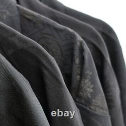 Bundle 15pcs Silk Black Haori Jacket Wholesale Bulk Free Express Shipping #264