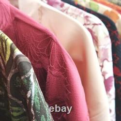 Bundle 15pcs Silk Colored Haori Jacket Wholesale Bulk Free Shipping #341