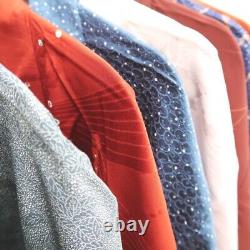 Bundle 15pcs Silk Colored Haori Jacket Wholesale Bulk Free Shipping #395