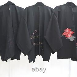 Bundle 15pcs Silk Haori Jacket Wholesale Bulk Free Shipping #459