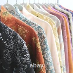 Bundle 15pcs Silk Haori Jacket Wholesale Bulk Free Shipping #478