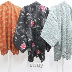 Bundle 15pcs Silk Haori Jacket Wholesale Bulk Free Shipping #478