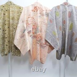 Bundle 15pcs Silk Haori Jacket Wholesale Bulk Free Shipping #478