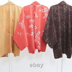 Bundle 15pcs Silk Haori Jacket Wholesale Bulk Free Shipping #514