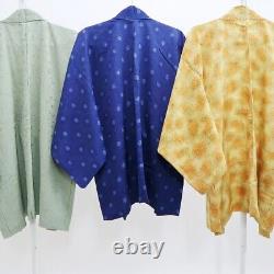 Bundle 15pcs Silk Haori Jacket Wholesale Bulk Free Shipping #607