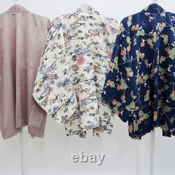 Bundle 15pcs Silk Haori Jacket Wholesale Bulk Free Shipping #607