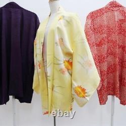 Bundle 15pcs Silk Haori Jacket Wholesale Bulk Free Shipping #607