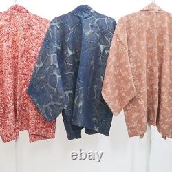 Bundle 15pcs Silk Haori Jacket Wholesale Bulk Free Shipping #634