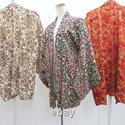 Bundle 15pcs Silk Haori Jacket Wholesale Bulk Free Shipping #634