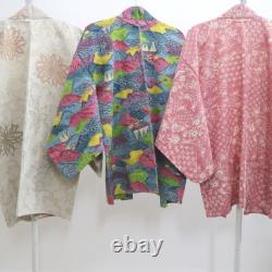 Bundle 15pcs Silk Haori Jacket Wholesale Bulk Free Shipping #635