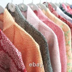 Bundle 15pcs Silk Haori Jacket Wholesale Bulk Free Shipping #654