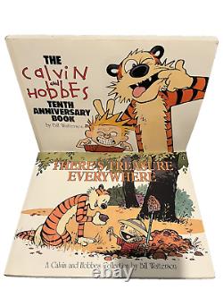 CALVIN AND HOBBES Hobbs Complete Series Lot 17 Set Comic Strip by Bill Watterson