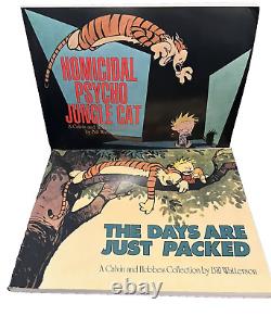 CALVIN AND HOBBES Hobbs Complete Series Lot 17 Set Comic Strip by Bill Watterson