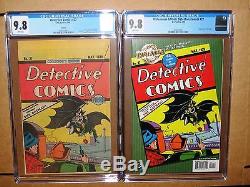 Cgc 9.8 Detective Comics 27 1984 Oreo Nabisco Millenium Reprint 1st Batman 1939